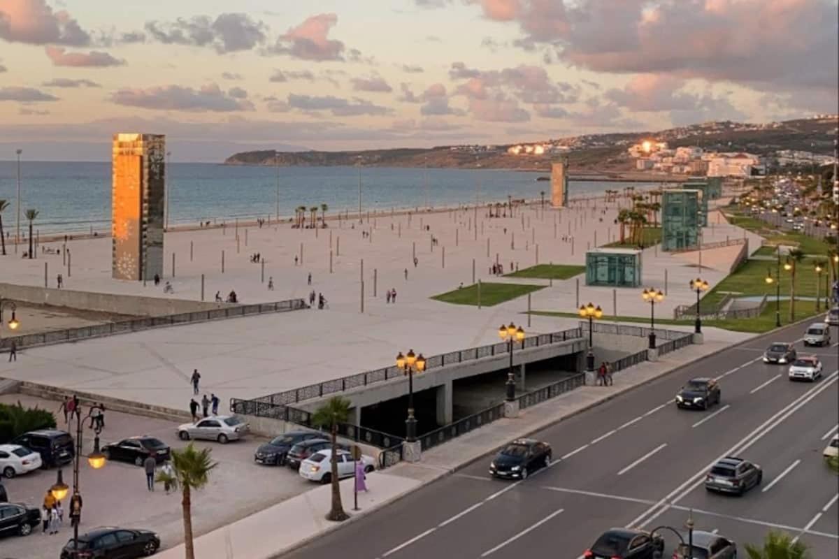 Appartement Al Boughaze Vue Sur Mer Tánger Exterior foto